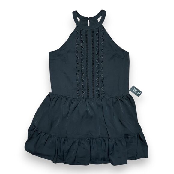 Express Dresses & Skirts - NWT - Express Black Lace Fit & Flare Sleeveless Dress Women’s Size M - MSRP $98
